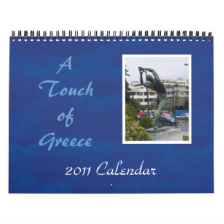Calendrier Mural Un contact de la Grèce
