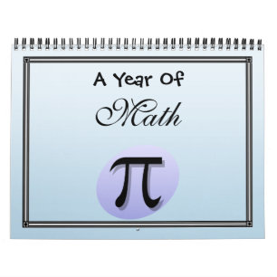 Calendrier Mural Une année des maths