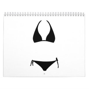 Calendrier Mural Vêtements de bain de bikini