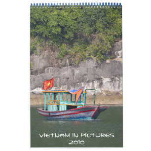 CALENDRIER MURAL VIETNAM EN PHOTOS 2010