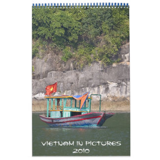 CALENDRIER MURAL VIETNAM EN PHOTOS 2010