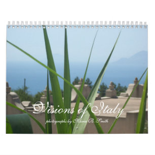 Calendrier Mural Visions de l'Italie