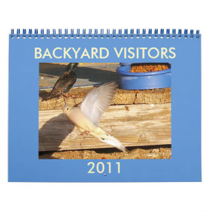 Calendrier Mural VISITEURS jardins