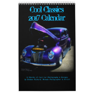 Calendrier Mural Voiture de 2017 classiques