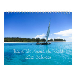 Calendrier Mural Voyage autour du monde en 2015