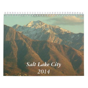 Calendrier Mural Vues de Salt Lake City - 2014