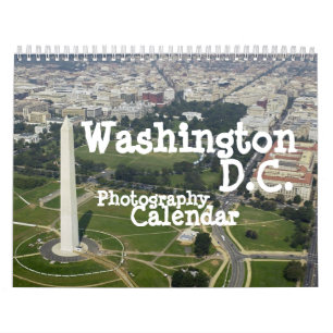 Calendrier Mural Washington D.C. Photography Calendar