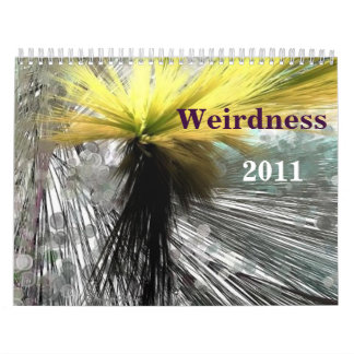 Calendrier Mural Weirdness 2011