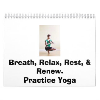 Calendrier Mural Yoga de pratique