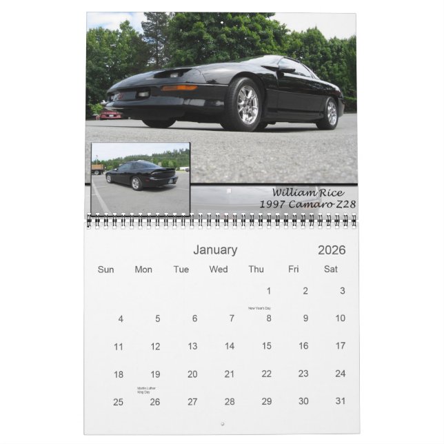 Calendrier Mural z28 #1 (Jan 2026)