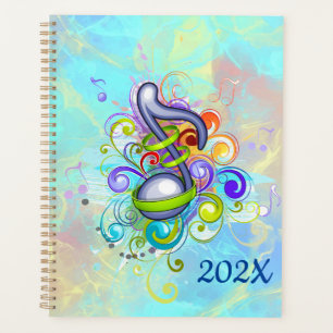 Calendrier musical annuel personnalisé