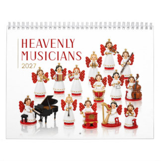 Calendrier Musiciens célestes 2027 – Anges des monts Métallif