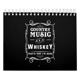 Calendrier Musique country et Whiskey : voilà pourquoi je su