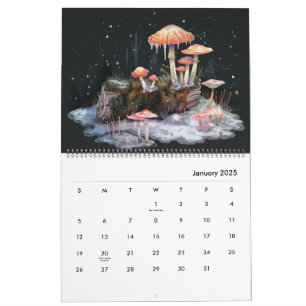 Calendrier Mysical Forest Cottagecore