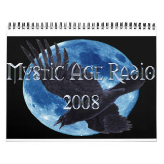 Calendrier mystique de radio d'âge