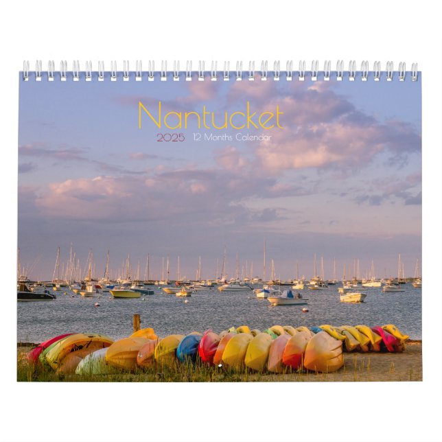 Calendrier Nantucket 2025 (Protection)