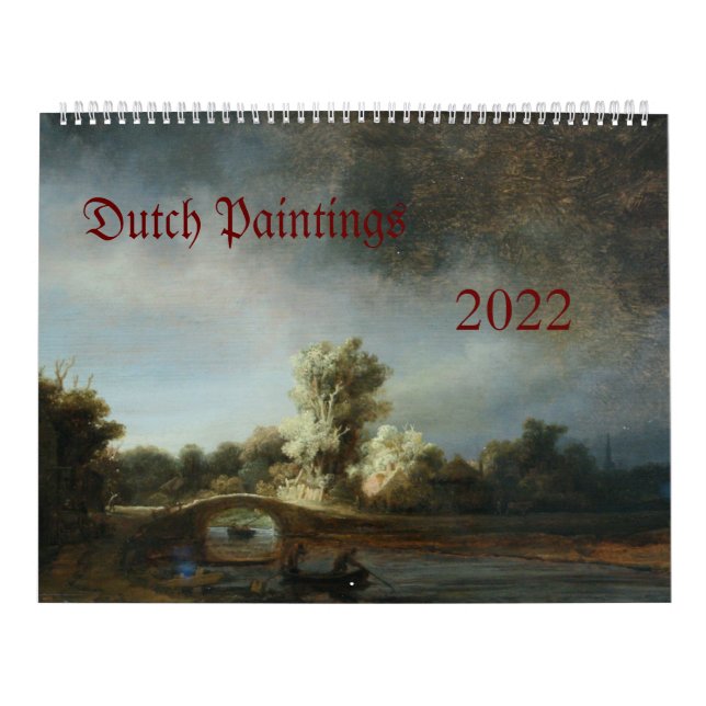 Calendrier néerlandais des peintures 2022 (Protection)