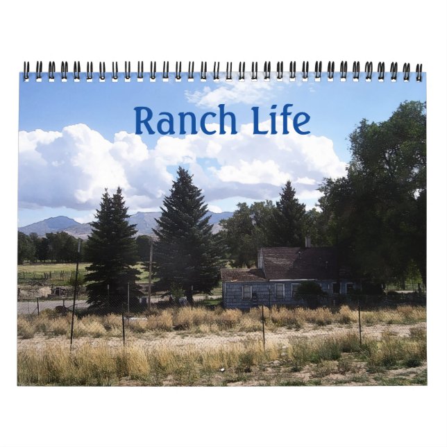 Calendrier Nevada Ranch Life (Protection)