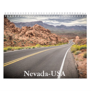 Calendrier Nevada-USA