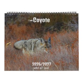 Calendrier New! 'I am Coyote' 2026/2027 calendar