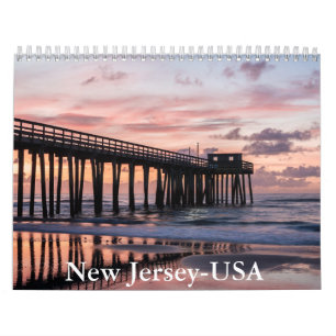 Calendrier New Jersey-USA
