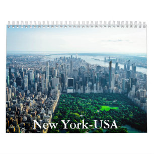 Calendrier New York-USA
