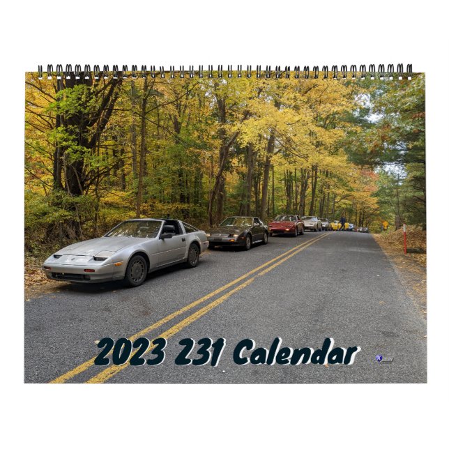 Calendrier Nissan Z31 2023 (Protection)