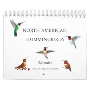 Calendrier nord-américain des colibris