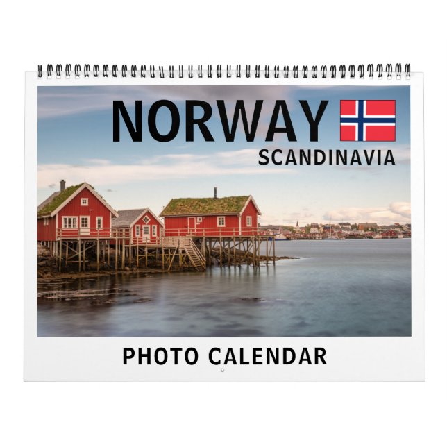 Calendrier Norvège Scandinavie 2026 (Protection)