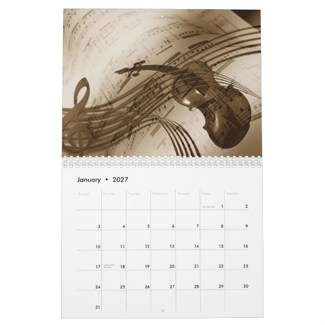 Calendrier Note de fissure (Jan 2027)