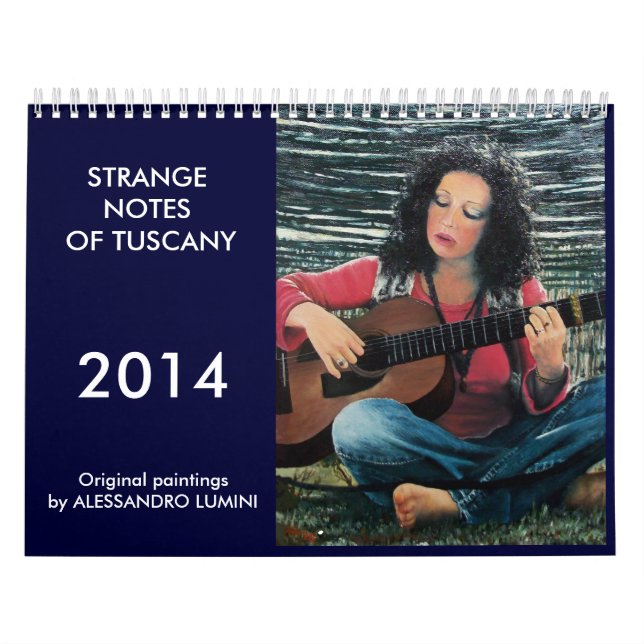 CALENDRIER NOTES ÉTRANGES DE LA TOSCANE 2014 (Protection)
