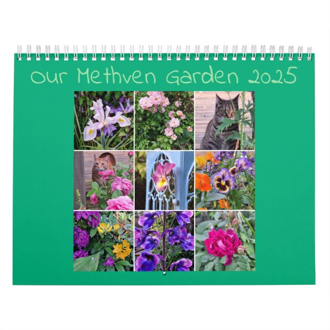 Calendrier Notre Méthven Garden 2025 (Protection)