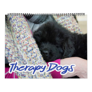 Calendrier Notta Bear Chiens de thérapie des Terre-Neuve