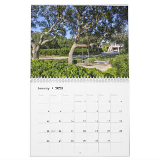 Calendrier Nouveau Pour 2025 Pawleys Island Wall Calendar