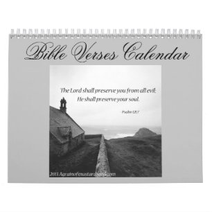 Calendrier NOUVEAUTÉ ! Versets de la Bible