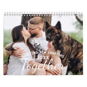 Calendrier Nouveaux Chapitres Personnalisé 2026 Photo de Coup