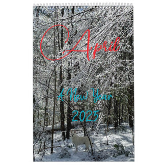 Calendrier Nouvel an avril