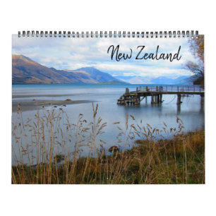 Calendrier nouvelle-zélande 2027 (avec lieux) grand