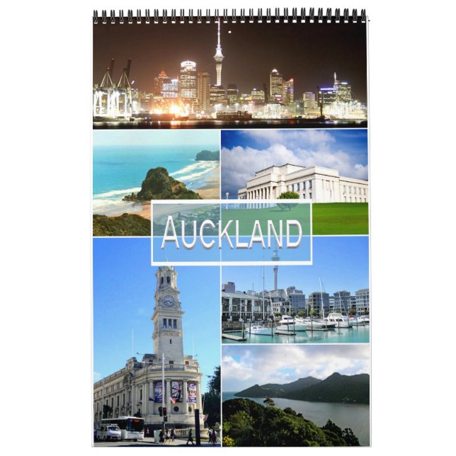 Calendrier Nouvelle-Zélande - Auckland - (Protection)