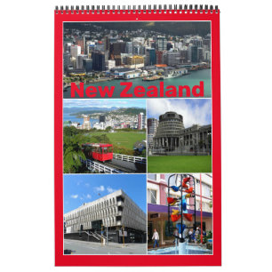 Calendrier Nouvelle-Zélande - Océanie -