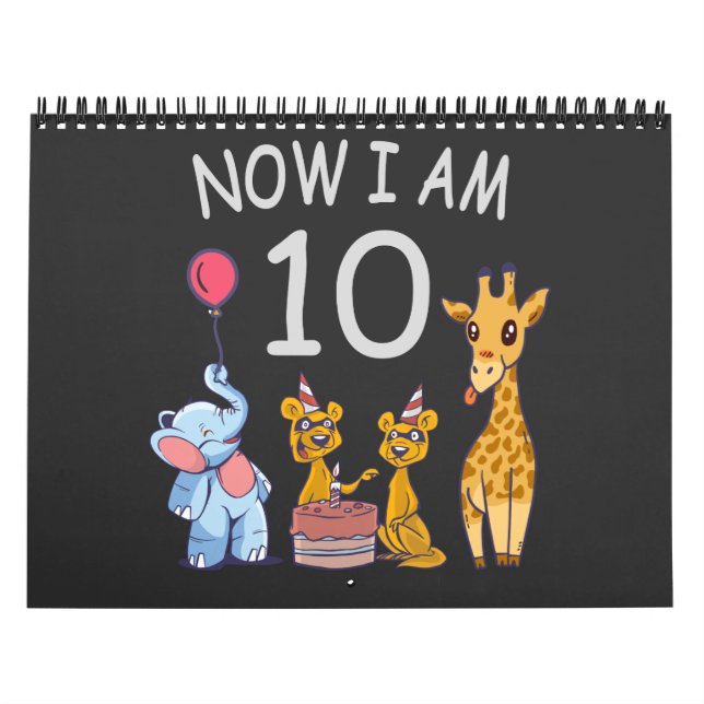 Calendrier Now I, 10 ans d'âge 10 Birthday (Protection)