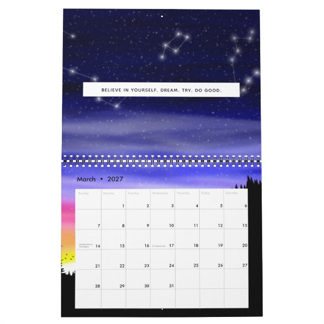 Calendrier Nuit Diamond (Mar 2027)