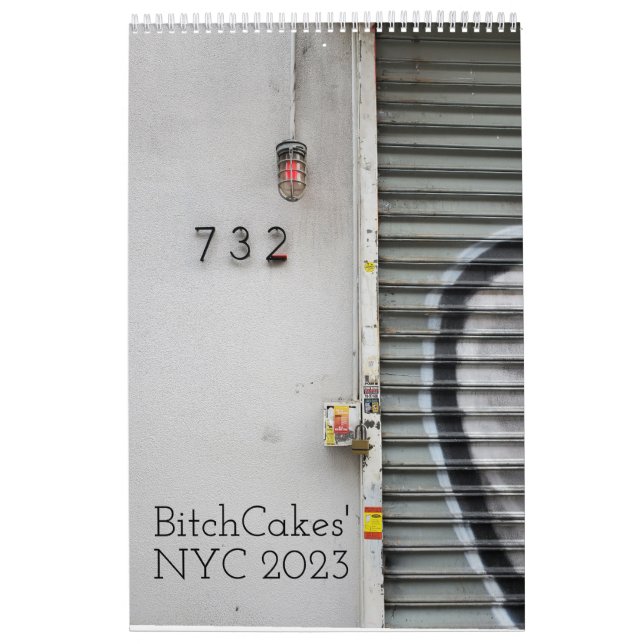 Calendrier NYC 2023 de Bitchcakes (Protection)