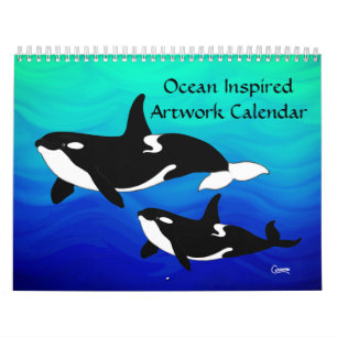 Calendrier Oeuvre artistique inspirée par l'océan - Calendr