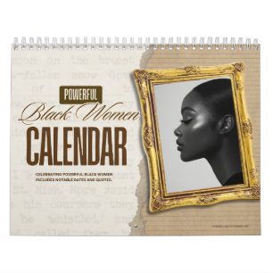 Calendrier officiel 2026 des femmes noires puissan