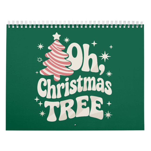 Calendrier Oh Christmas Tree Light Merry Christmas Xmas  (Protection)