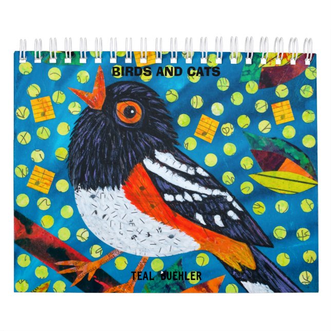 Calendrier Oiseaux et chats (Protection)