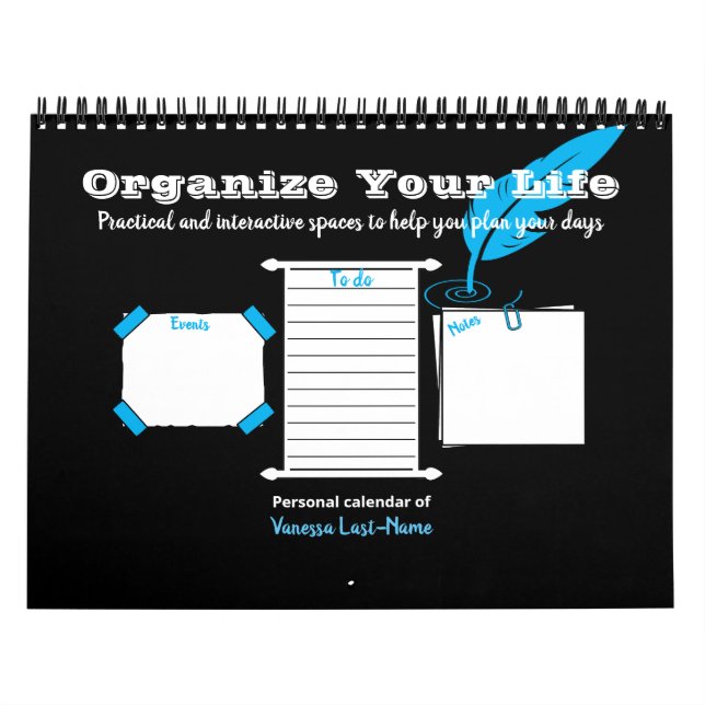 Calendrier Organisez votre vie (Protection)