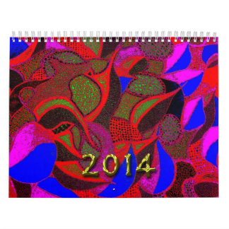 Calendrier original de l'art 2014 de Mike Pionus