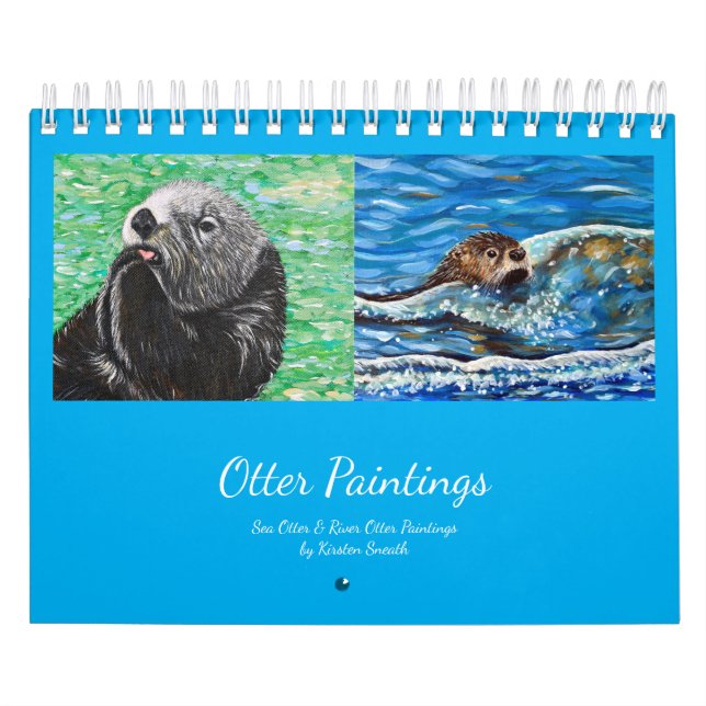 Calendrier Otter Paintings (Protection)